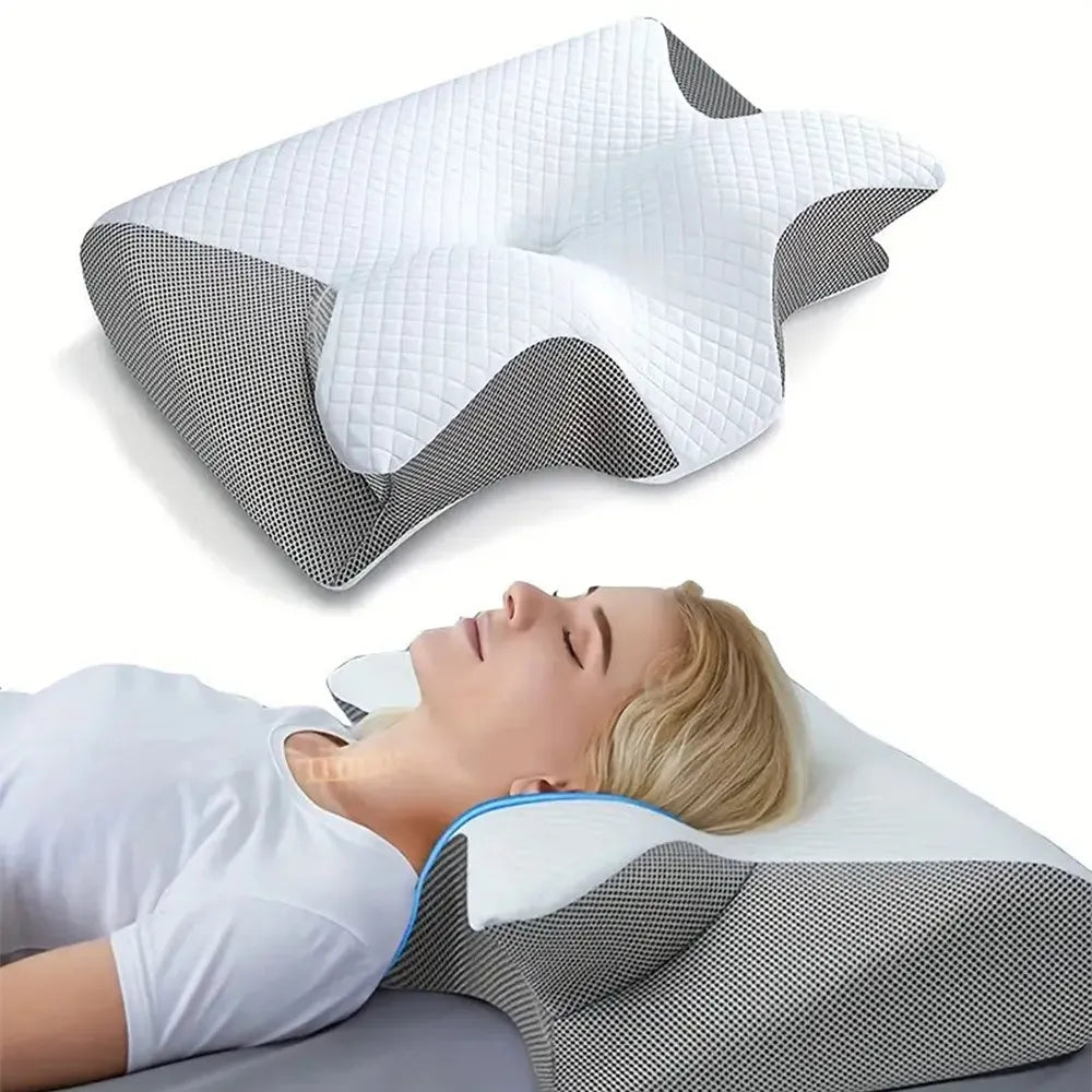 Almohada de Apoyo Cervical de Espuma con Memoria