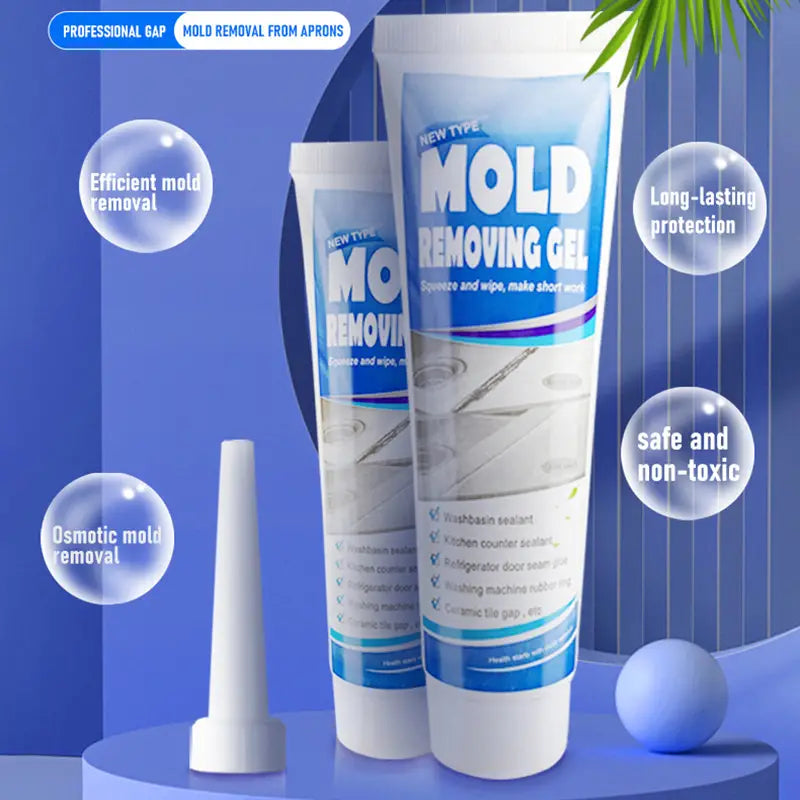 Gel Removedor de Moho para Baldosas Cerámicas - Limpieza de Paredes